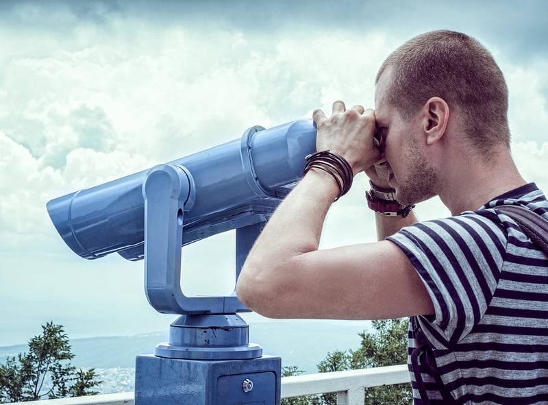 Cardboard Tube Binoculars